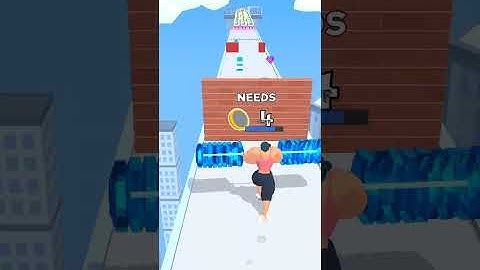 Weight Runner 3D Level 17 Gameplay #shorts