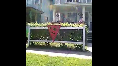 Off E 105th St Amore Ave, at Shuster house left on...