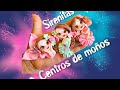 CENTROS PARA MOÑOS DE PORCELANA FRIA - SIRENAS PASO A PASO - BISÇUIT - FOAMI - PASTA FLEXIBLE  - DIY