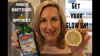 GET YOUR GLOW ON! My Favorite Beauty Elixirs and Supplements for GLOWY SKIN!