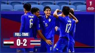 Full Match | AFC U23 Asian Cup Qatar 2024™ | Group C | Iraq vs Thailand