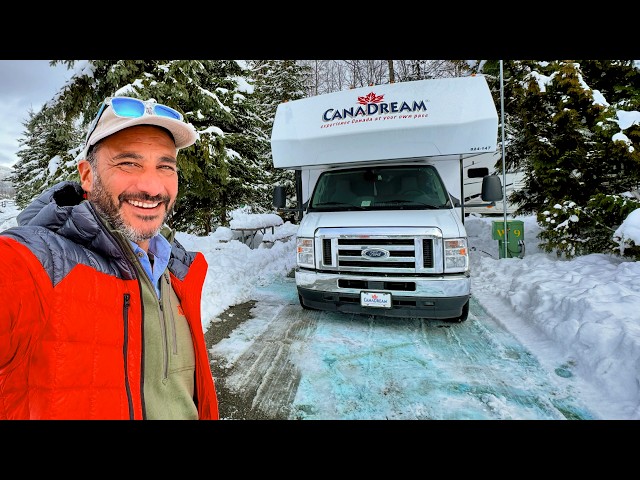 Winter RV Camping Vancouver To Whistler class=