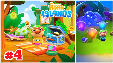 My Talking Hank Islands Gameplay Walkthrough Part 4 - Full Screen (Android/iOS)