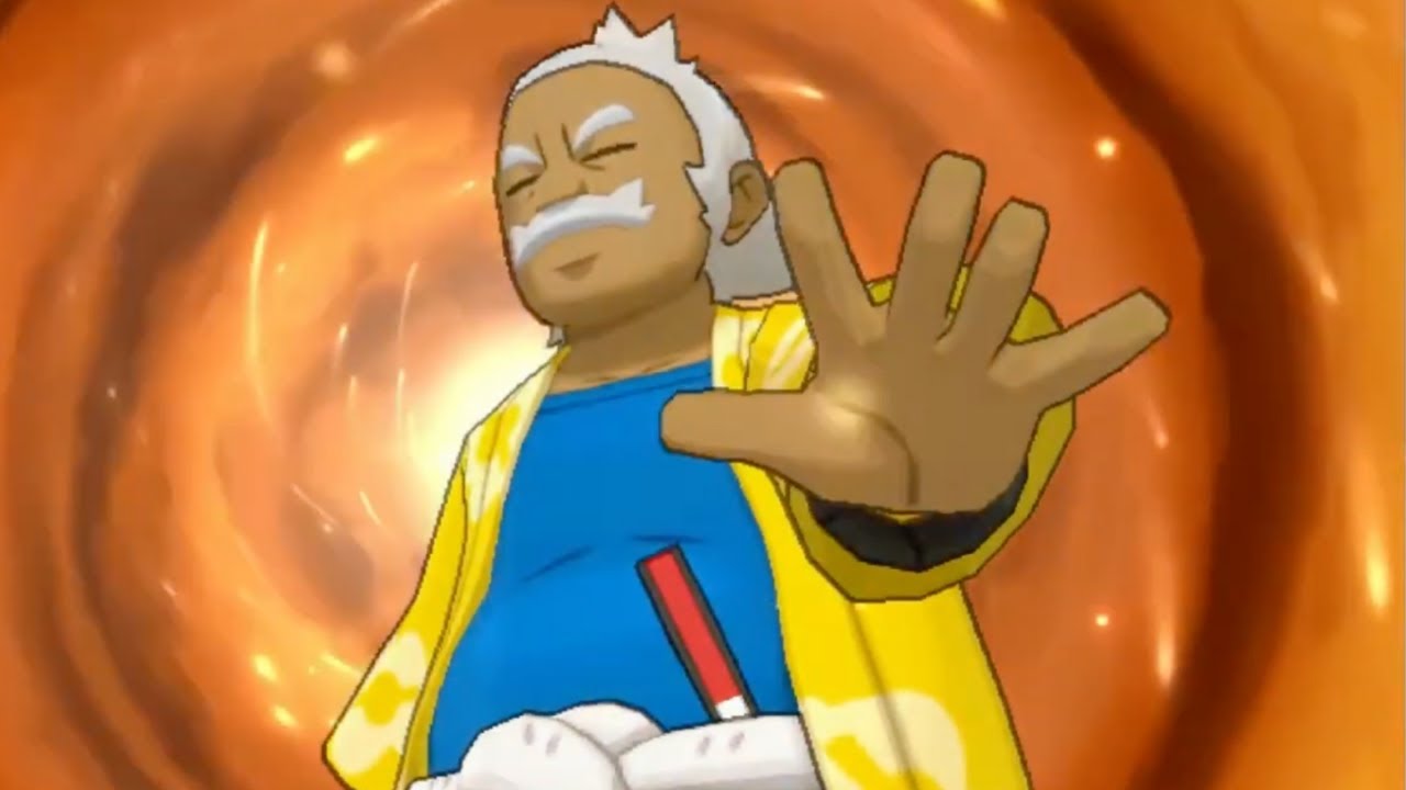 Pokemon Photonic Sun - First Battle vs. Island Kahuna Hala