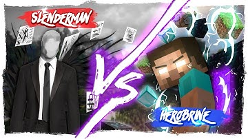 ★ HEROBRINE vs SLENDERMAN ★.- THE FIGHT / 3D ANIMATION