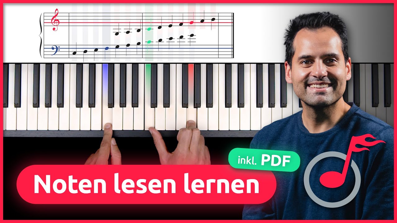 Der Violinschlussel Im Notensystem Youtube