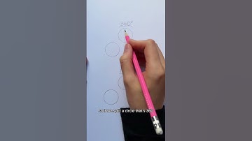 Why is a circle 360 degrees? #math #funfacts #trigonometry