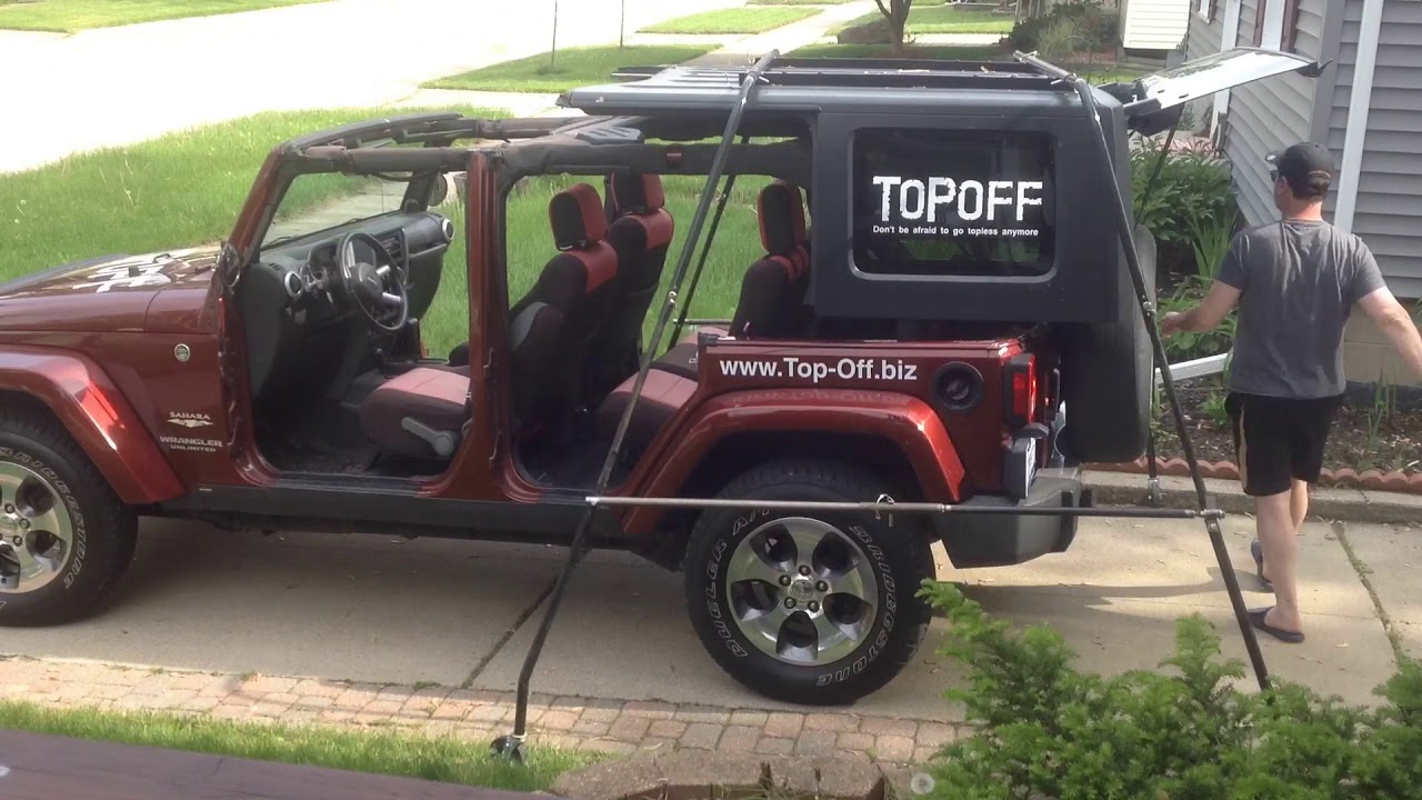 Portable Hard Top Removal | Jeep Wrangler Forums (JL / JLU) - Rubicon,  Sahara, Sport, 4xe, 392 
