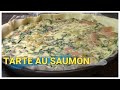 QUICHE AU SAUMON POIREAUX la recette très simple et très bonne #danslacuisinedesou#quicheausaumon