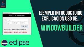 💻#1. Example Introduction to 👉WindowBuilder 👈