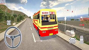 KSRTC Bus Accident in Bharat Bus Simulator 3D Game Android Gameplay | Indian Bus Games for Android