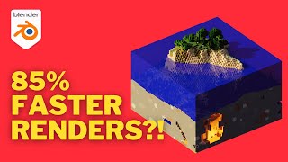 HOW TO RENDER SUPER FAST IN CYCLES (Easy Blender Tutorial!)