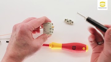 HARTING Han® Multi Module Female - Removal instruction