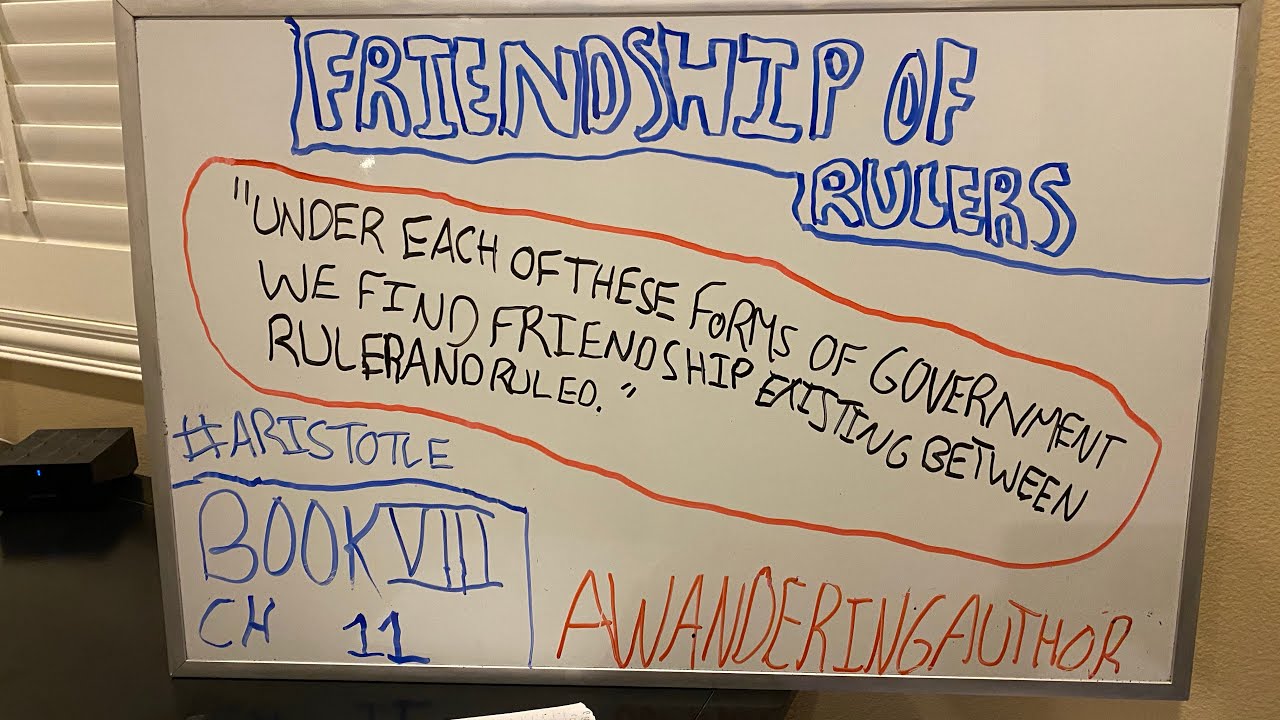 Friendship of Rulers #Aristotle - YouTube