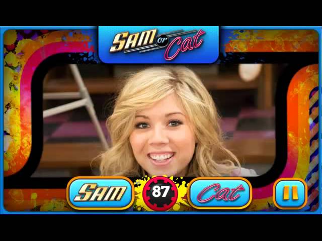 Sam & Cat: Sam or Cat? - Nick.com Game - YouTube