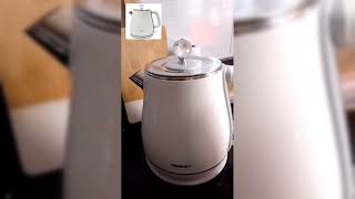 Chaleira elétrica 1,8l yd-1830c best-inox, 1200w, desligamento automático #chaleira #shopee 