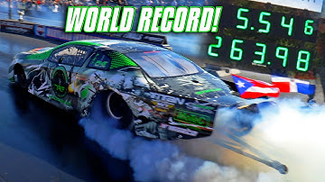 QUICKEST IMPORT IN THE WORLD - NATTY RACING - 5.54 AT 263MPH!
