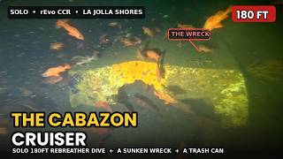 Solo rEvo Dive to 180ft The Cabazon Cruiser of La Jolla Shores