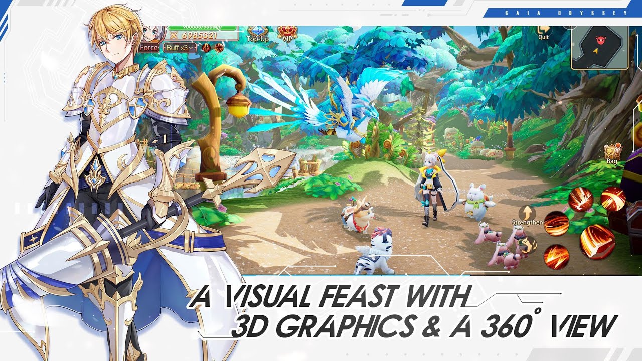 GAIA ODYSSEY - 2020 - ANDROID GAMEPLAY