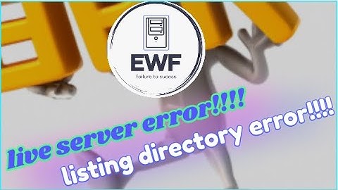 Live Server Error!!!!