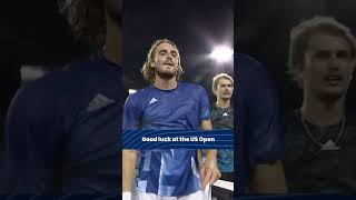 Tsitsipas & Zverev Sportsmanship After Thrilling Battle #Shorts