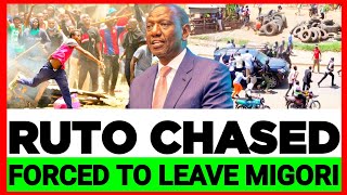 Breaking News Ruto Chased U0026 Rejected In Migori Today Forced To Leave Immediately 