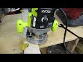 Ryobi 2 HP 10-Amp Plunge Base Router - First run Ryobi 2 HP 10-Amp Plunge Base Router - First run