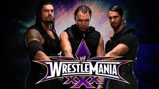 Wrestlemania 30 Match Card