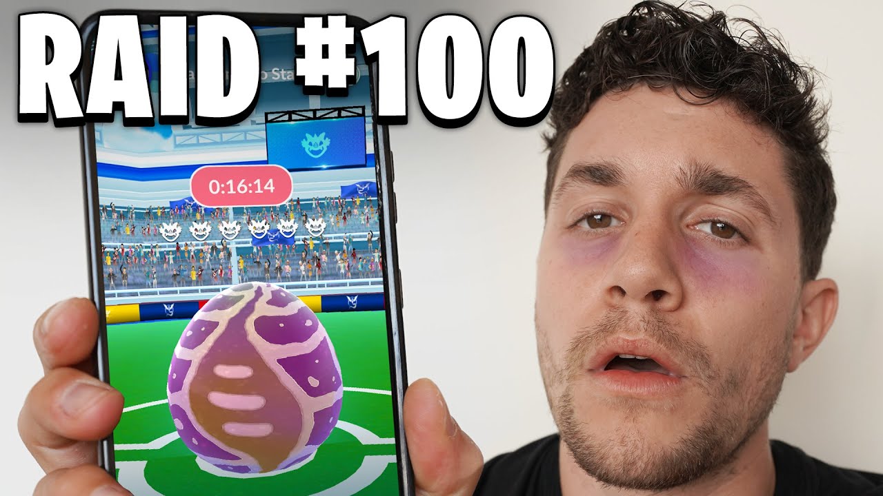 Doing 100 Giratina Raids in 24 Hours! 