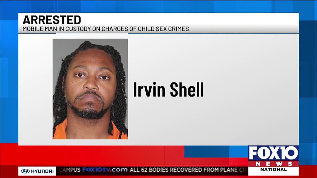 Mobile man arrested in Texas accused of child sex crimes - YouTube