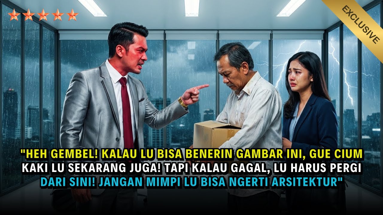 DIANGGAP SAMPAH KARENA BAJU LUSUH, PAS DIA AMBIL SPIDOL, SATU RUANGAN LANGSUNG MELONGO KETAKUTAN!