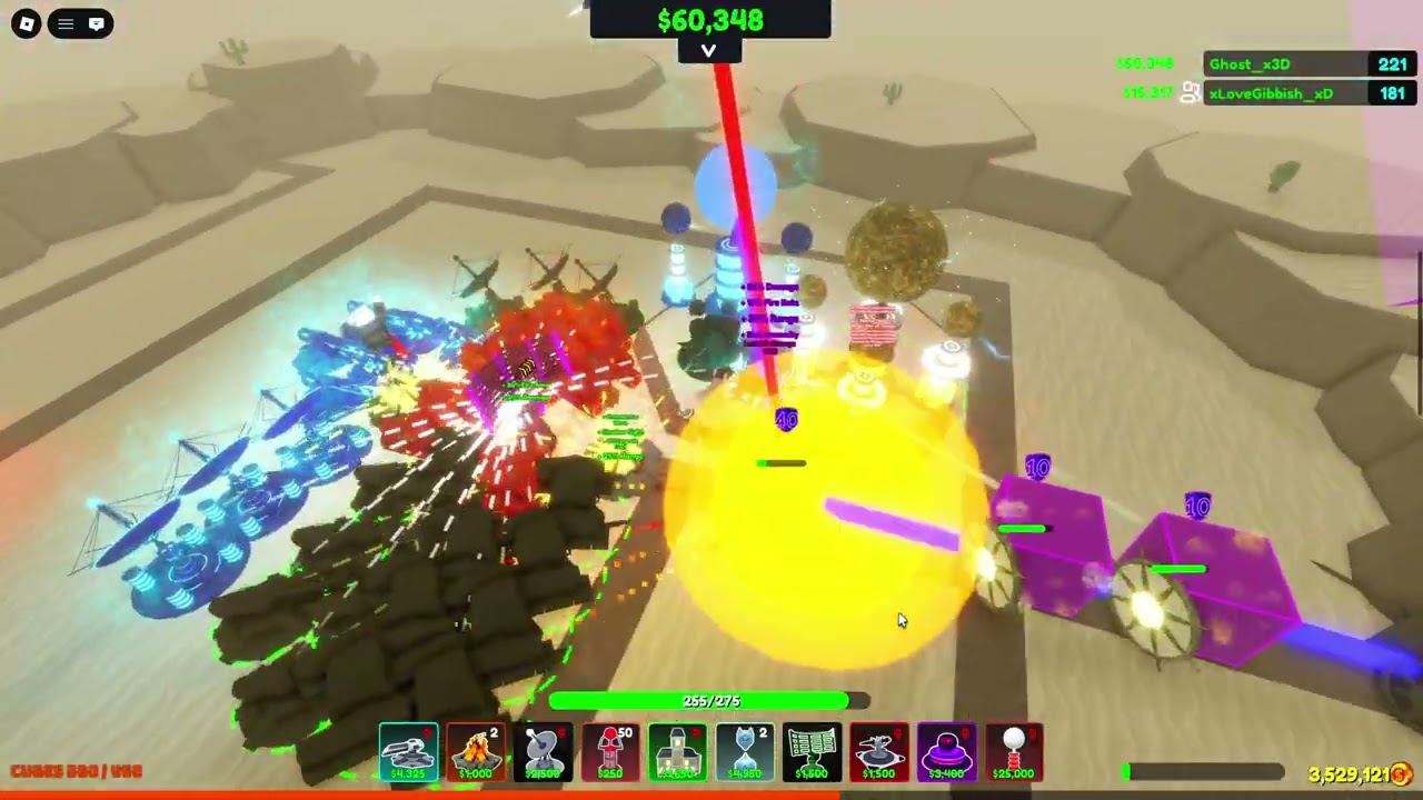 Nightmare CP Dusty Dune 1 Star Map DUO  | Cube Defense