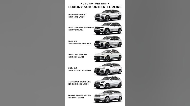 Luxury Suv Under 1 Crore #shorts #car #luxurysuv