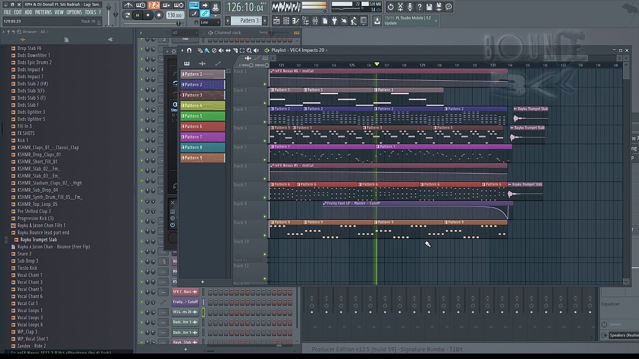 Rph Dj Donall Ft Siti Badriah Lagi Tamvan Gu Indy Bounce Bkk Remix Fl Studio Youtube