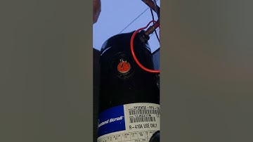 Copeland  Scroll Compressor ZP31K5E-PFV-130 Continuity Test