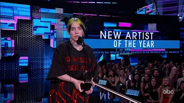 Billie Eilish Wins New Artist of the Year at the 2019 AMAs - The American Music Awards