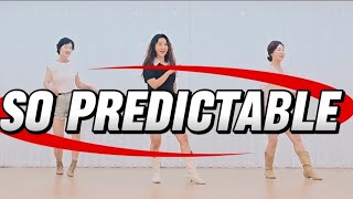 So Predictable Line Dance Intermediate μ€κΈλΌμΈλμ€