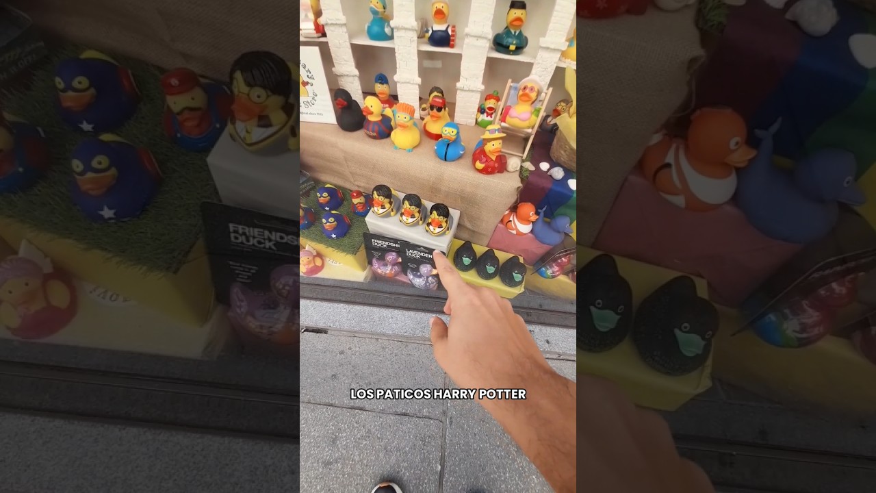 Que curiosos son estos patos 