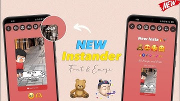 Full iOS INSTAGRAM On Android | iOS Emojis + Fonts + Round Edge Story On Android *NEW*