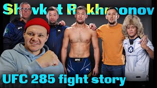 картинка: Shavkat Rakhmonov vs. Geoff Neal UFC 285 fight story  (ENG\KAZ) | каштанов реакция