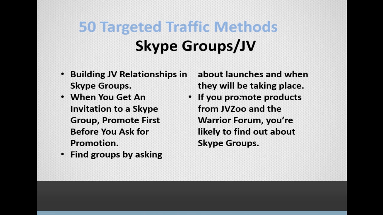 34 Skype Groups