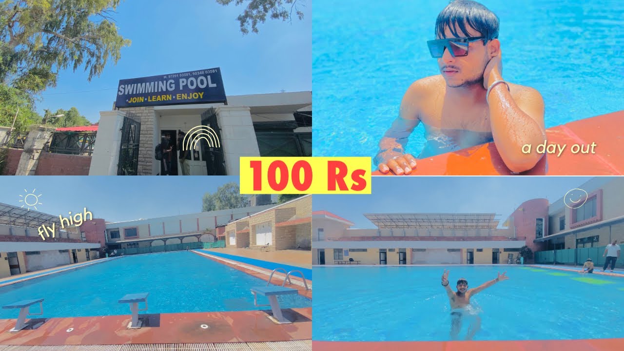 swimming pools Yamunanagar || 100 रुपये मे॥ full masti ❤️🔥