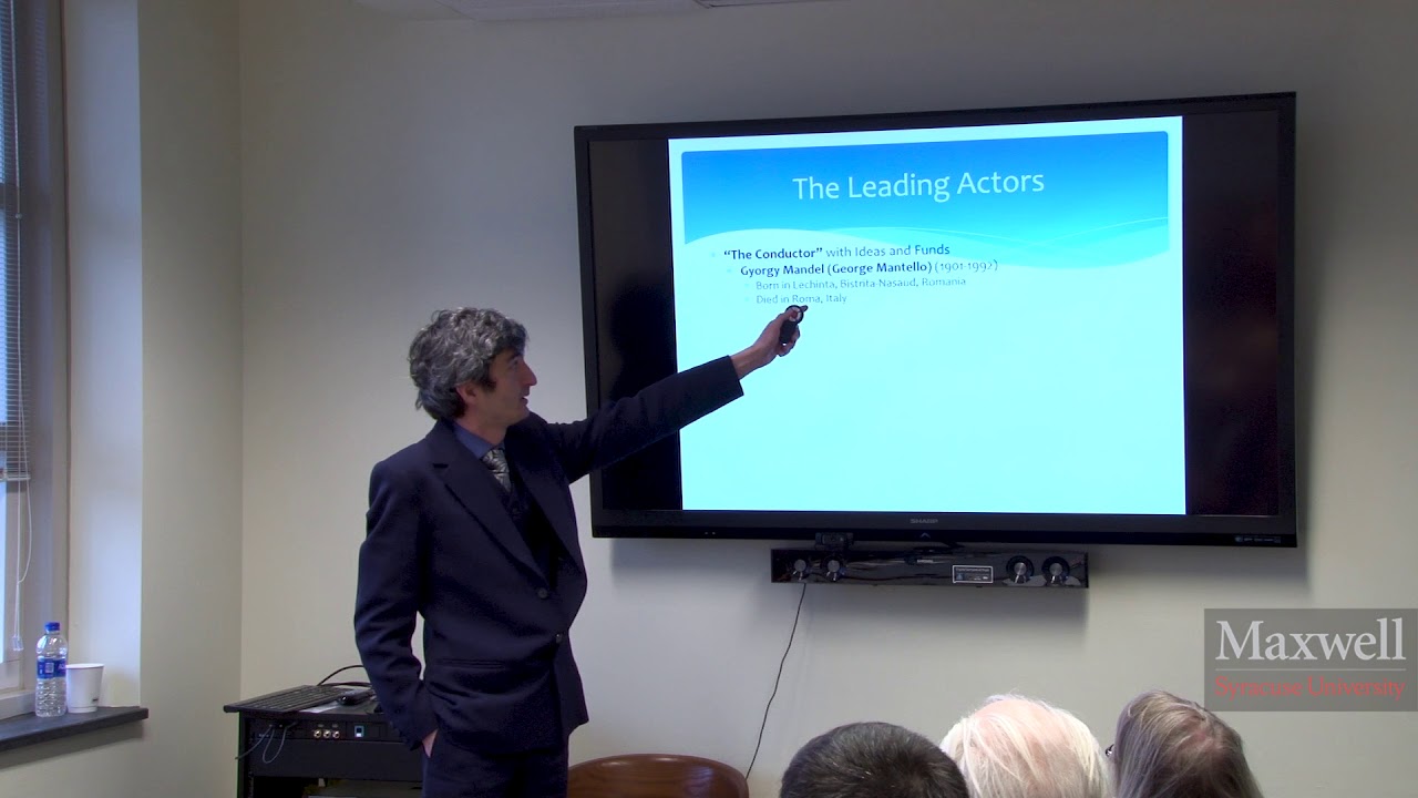 Alexandru Balas.  “When Good People Do Something: Actions During the Holocaust.” - YouTube