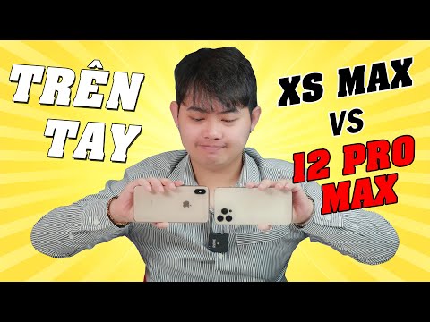 Video Trên tay so sánh thực tế iPhone XS Max và iPhone 12... - youtube