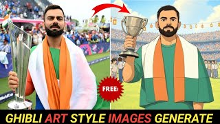 Make Trending Studio Art Photo for Free| Grok AI Studio Ghibli Art Photo Editing| AI Art screenshot 5