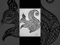 CUTE and EASY SQUIRREL 🐿️ Mandala Art / MANDALA MANIA/AVJ ARTS 🎨