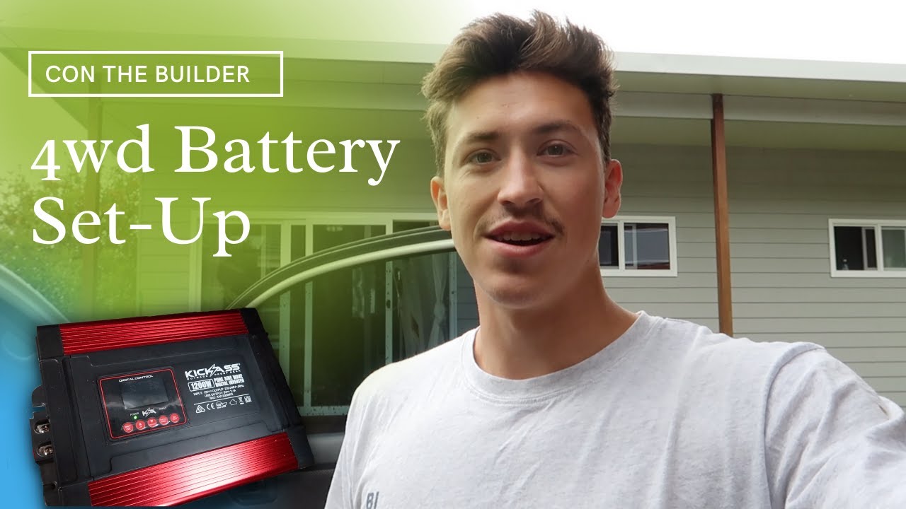 HOW TO set up a second battery 4WD/Camping set up YouTube