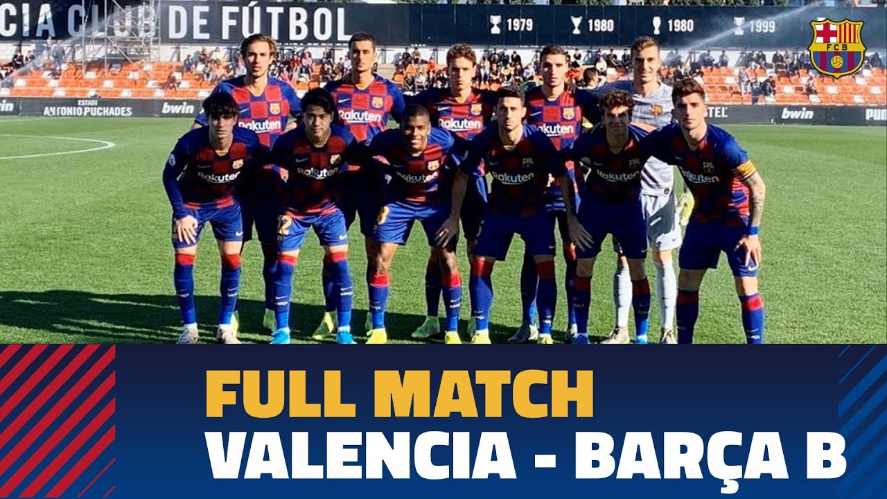 Valencia mestalla - barça b