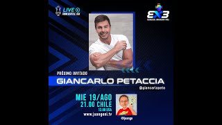 3x3 Con Giancarlo Petaccia, ayudando a toda America Latina a tener un estilo de vida sano.