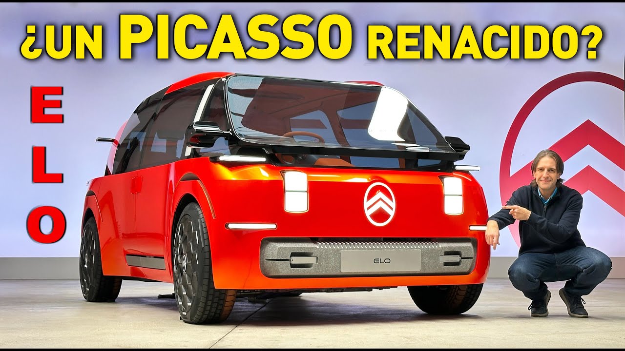 Citroën ELO: el futuro mini-Picasso 🚙 es 100% eléctrico ⚡️y viene repleto de ideas chulas 😃